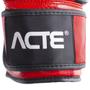 Imagem de Luva de Boxe e Muay Thai Premium - Vermelho e Preto - 12oz -  P16-12 - Acte Sports