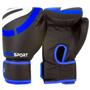 Imagem de Luva de boxe muay thai profissional azul - stylo sport