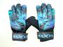 Imagem de luva de goleiro oxn velox azul preto infatil