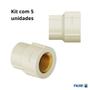 Imagem de Luva de transiçao tigre aquatherm roscavel 22mm 3/4 05 uni