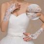 Imagem de Luva em Renda com Strass Branca Noiva Debutante Casamento Noivado linda
