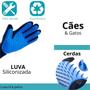 Imagem de Luva Escova Tira Pelo - Cuidado Premium para Seu Animal