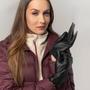 Imagem de Luva Feminina de Couro Com Touch Para Inverno Forro Flexível MP813