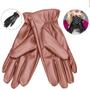 Imagem de Luva Feminina de Couro Com Touch Para Inverno Forro Flexível MP813