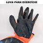 Imagem de Luva Gold Sports Poliester Com Dedos E Palma Emborrachada para Exercícios