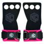 Imagem de Luva Grip De Couro Panther - Preto com Rosa G- Nc Extreme