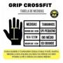 Imagem de Luva Grip Lona Dupla, Protetor Palmar Cross Training - Be Stronger