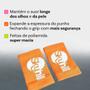 Imagem de Luva Hand Grip Cf Cross Training Skyhill Com Munhequeira