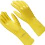 Imagem de Luva Imbat Latex Verniz Silver Amarelo 09-G - Kit C/12 Unidades