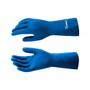 Imagem de Luva Latex Imbat Forrada Azul 07