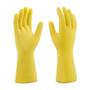 Imagem de Luva Latex Multiuso Flex Leve Amarela Vabene  Kit c/ 2 Pares