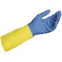 Imagem de Luva látex neoprene 08 m azul/amarela mucambo