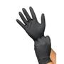 Imagem de Luva Látex Resistente Profissional Preta Reutilizável Texturizada Vertix 10un