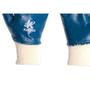 Imagem de Luva Malha Kalipso Banho Nitrilico Nitrili-Ka 30 Azul 10 - Xg - Kit C/12 Pares