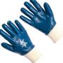Imagem de Luva Malha Kalipso Banho Nitrilico Nitrili-Ka 30 Azul 10 - Xg - Kit C/12 Pares