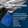 Imagem de Luva Microfibra Automotiva Dupla Macia Vonixx 2 Em 1 105gsm