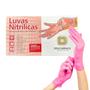 Imagem de Luva Nitrilo Powder Free Rosa "M" Sem Pó 100 Unidades Descarpack