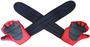 Imagem de Luva para Academia Luva com Munhequeira de Neoprene Vermelho