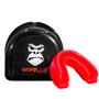 Imagem de Luva Pro Boxe Muaythai Gorilla + Bandagen Elastica  + Protetor Bucal c/ capinha + Bolsa transversal