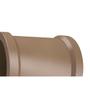 Imagem de Luva PVC Liso Liso Marrom 3/4 Tigre - Kit C/50 Unidades