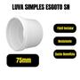 Imagem de Luva Simples para Esgoto SN 75mm PVC 10und