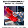 Imagem de Luva Térmica de Silicone 5 Dedos Antiaderente Forno Cozinha Anti Calor Fogão Alta Resistência Temperatura