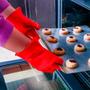 Imagem de Luva Térmica para Cozinha Chef 5 Dedos Silicone Antiaderente