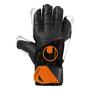 Imagem de Luva Uhlsport Speed Contact Starter Preto e Laranja - Masculino