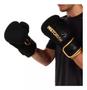 Imagem de Luvas de Boxe Muay Thai First FX2 Preto-Dourado Pretorian