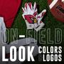 Imagem de Luvas de Futebol Americano Franklin Sports Arizona Cardinals para Receptor