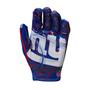 Imagem de Luvas de futebol americano WILSON NFL Stretch Fit - New York Giants-Youth (WTF9327NG)