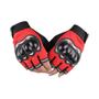 Imagem de Luvas De Motocicleta De Meio Dedo, Luvas Táticas De Proteção Para Motocross, Duráveis, Para Trabalho