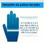 Imagem de Luvas De Nitrilo Azuis Descartáveis à Prova D'água Sem Látex Sem Pó Para Lavar Louça De Cozinha 20