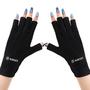 Imagem de Luvas de Proteção UV AIRSEE para Manicure - Compatíveis com Lâmpadas de Unhas Pretas