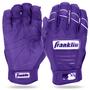 Imagem de Luvas de Rebatidas Franklin Sports CFX Pro - Adulto XL - Roxa