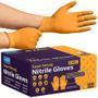 Imagem de Luvas Descartáveis Inspire Heavy Duty Orange Nitrile  ULTR