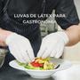 Imagem de Luvas descartáveis Látex com Pó Inoven 100 unidades Limpeza Gastronomia Alimentos estética