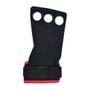 Imagem de Luvas Grip Exercício Funcional Pull Up Couro Protetor Palmar 3 Furos Nc