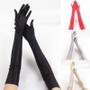 Imagem de Luvas Longas de Elastano para Mulheres - 52cm, Elegantes e com Proteção Solar