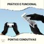 Imagem de Luvas P/ Frio Touch Screen Para Uso em Smartphone Celular