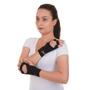 Imagem de Luvas Para Musculação Com Munhequeira Em Neoprene Preto Artipé