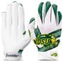 Imagem de Luvas para receptores de futebol Franklin Sports North Dakota Bison