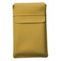 Imagem de Luvas Pasta Capa Case Para Notebook Couro Amarelo - 17