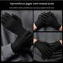 Imagem de Luvas Soft Touch Anti Suor Hiperidrose P Pc Dirigir Celular Para o Frio anti termica