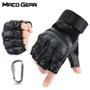 Imagem de Luvas Wokex Half-Finger Outdoor Cycling Sports Military Bla