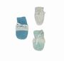Imagem de Luvinha de bebê tricô kit com 3 pares