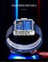 Imagem de luxo lige relógio de quartzo relógio digital criativo esporte relógios masculinos à prova d' água 