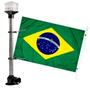 Imagem de Luz Alcançado Ancoragem LED Preto Com Bandeira 