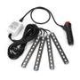 Imagem de Luz Barra Led Neon Tunning Automotivo Carro Interno 7 Cores Controle Peugeot 306