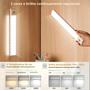 Imagem de Luz de Armário com Sensor de Movimento - Recarregável, Ajustável e com Tamanhos Diversos
